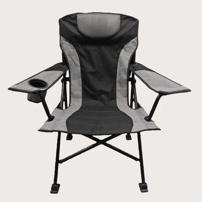 Mesh-Campingstuhl mit Armlehne